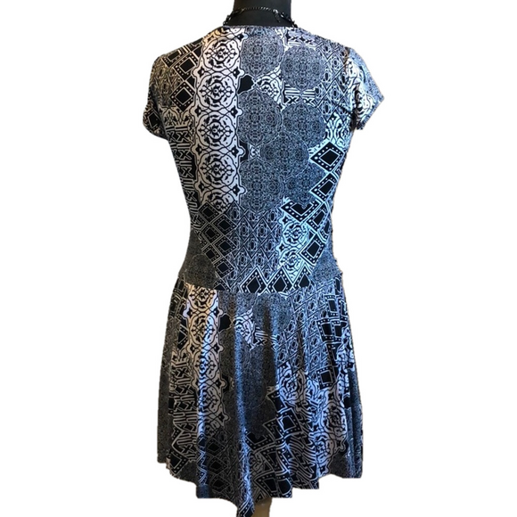 Nicole Benisti Black & White Dress - Picture 4 of 5